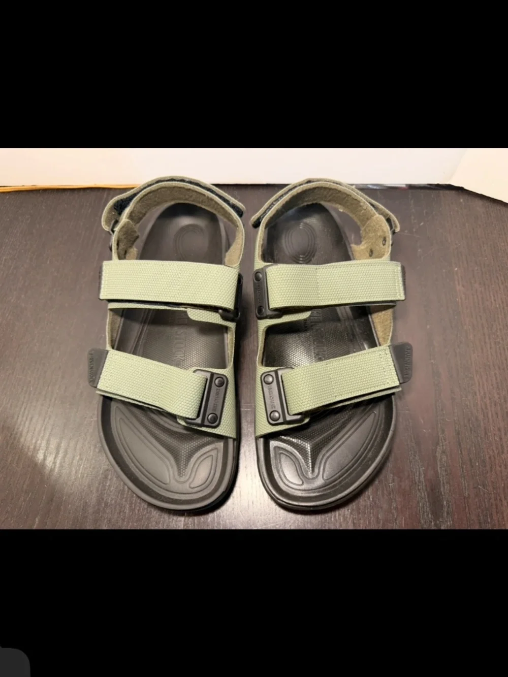 NWOT Birkenstock Tatacoa Birko-Flor Sandals Futura Khaki EU 42/Men 9/Women 11